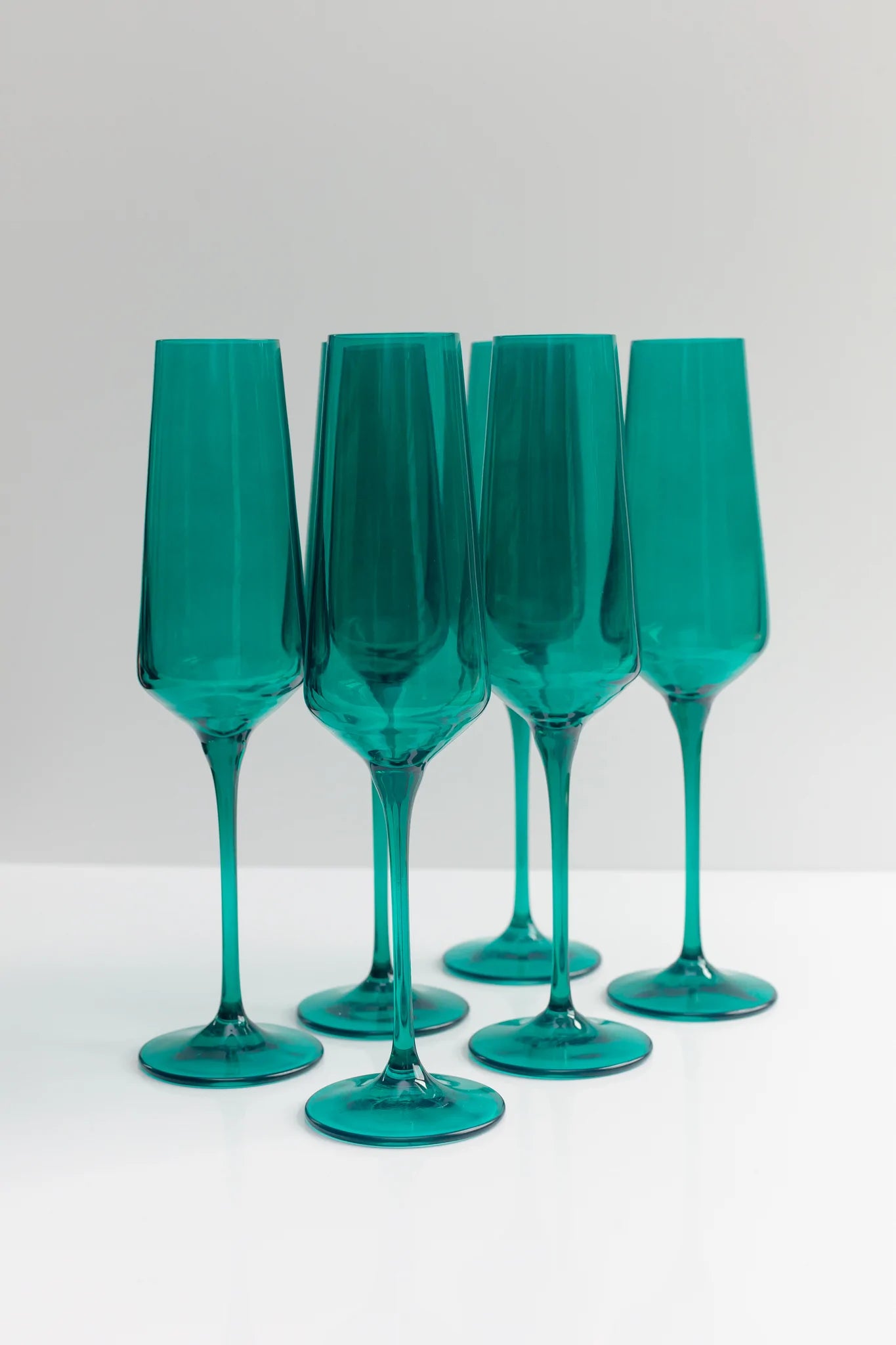Estelle Colored Champagne Flute - Set of 6