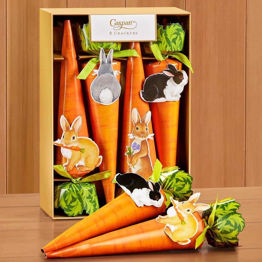 Bunnies and Carrots Party Crackers