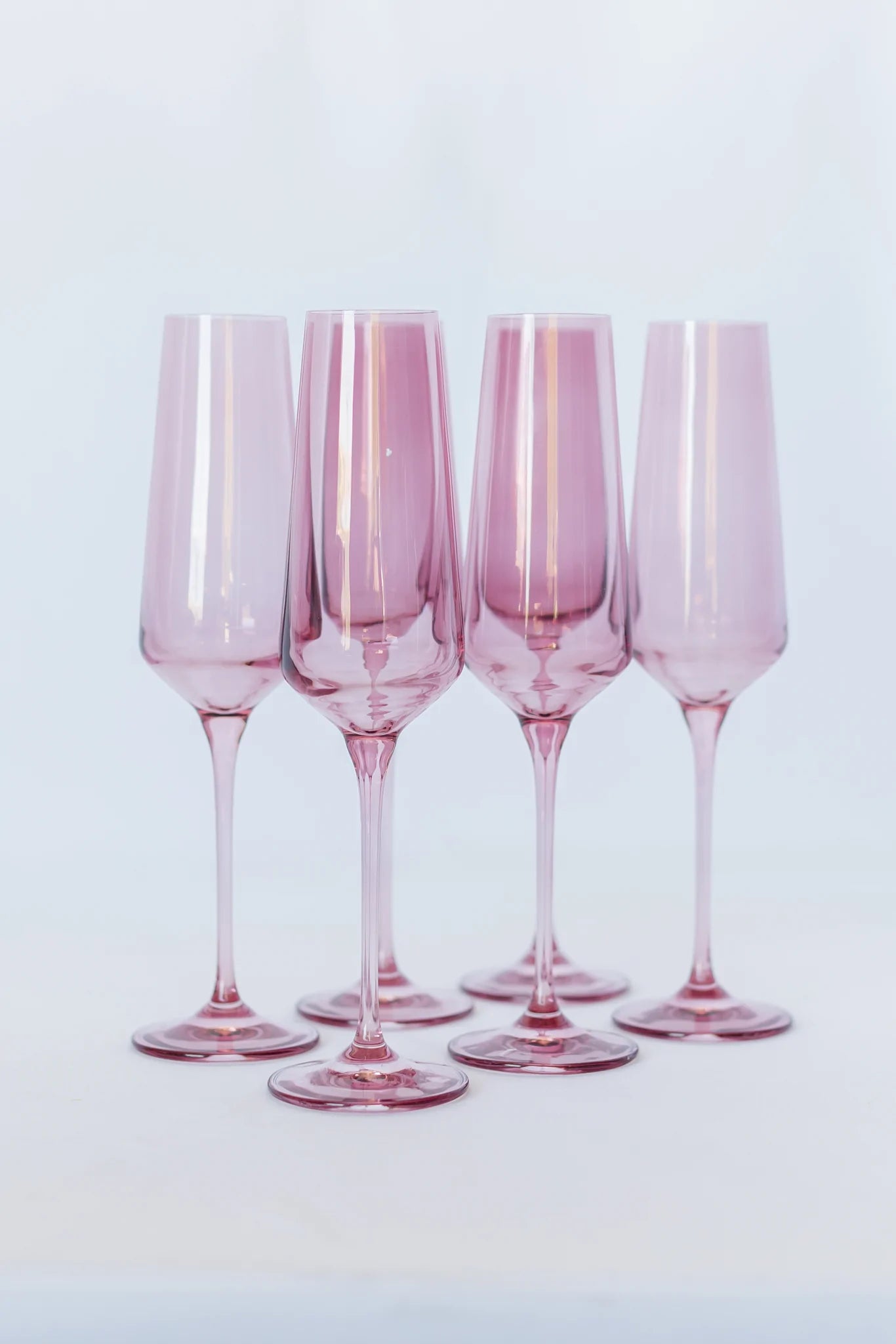 Estelle Colored Champagne Flute - Set of 6