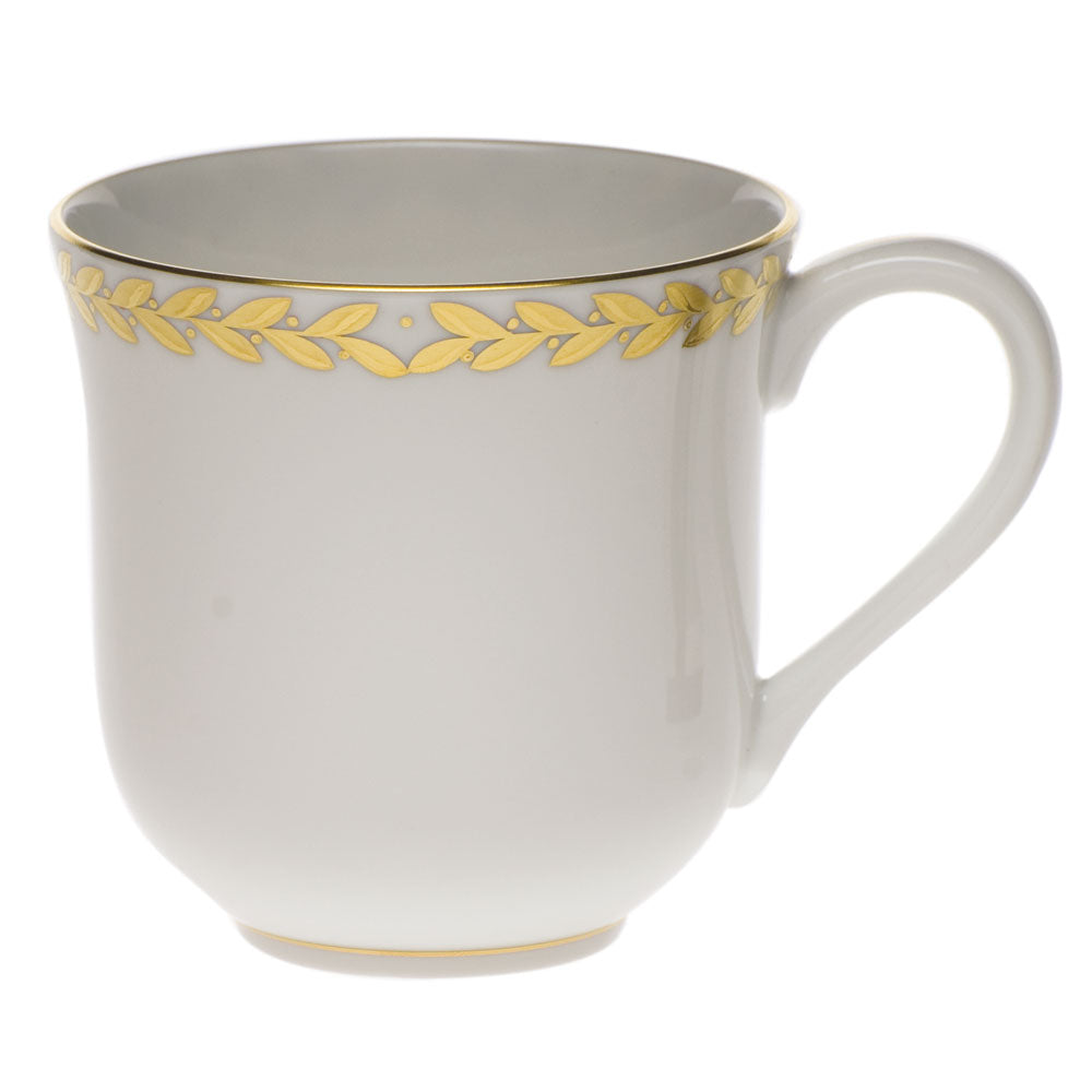 Herend Golden Laurel Mug  (11 Oz) 3.5"h