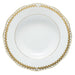 Herend Golden Laurel Rim Soup Plate 8"d