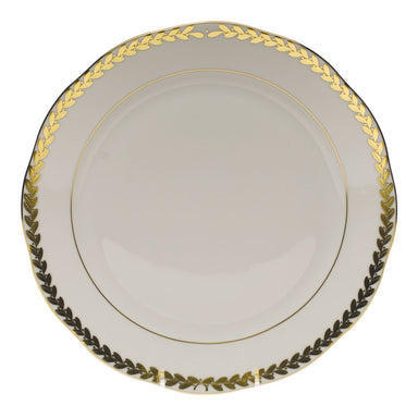 Herend Golden Laurel Dinner Plate  10.5"d