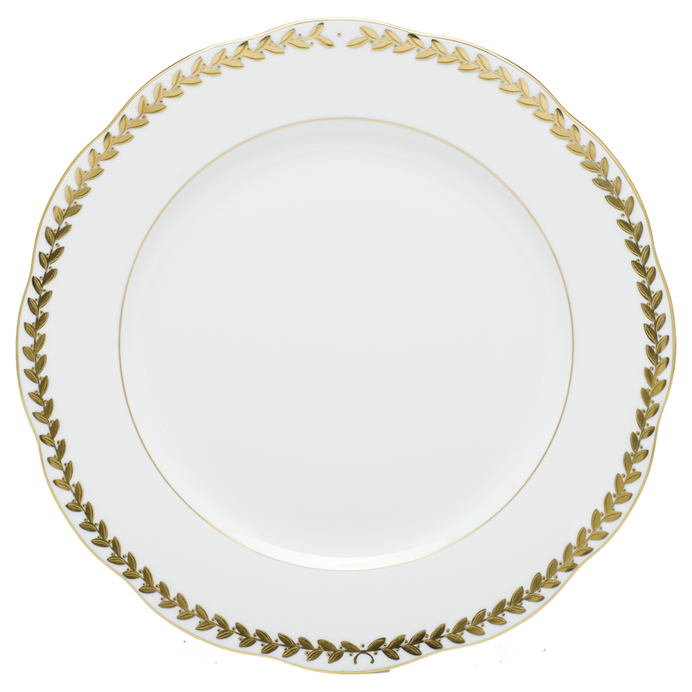 Golden Laurel Service Plate