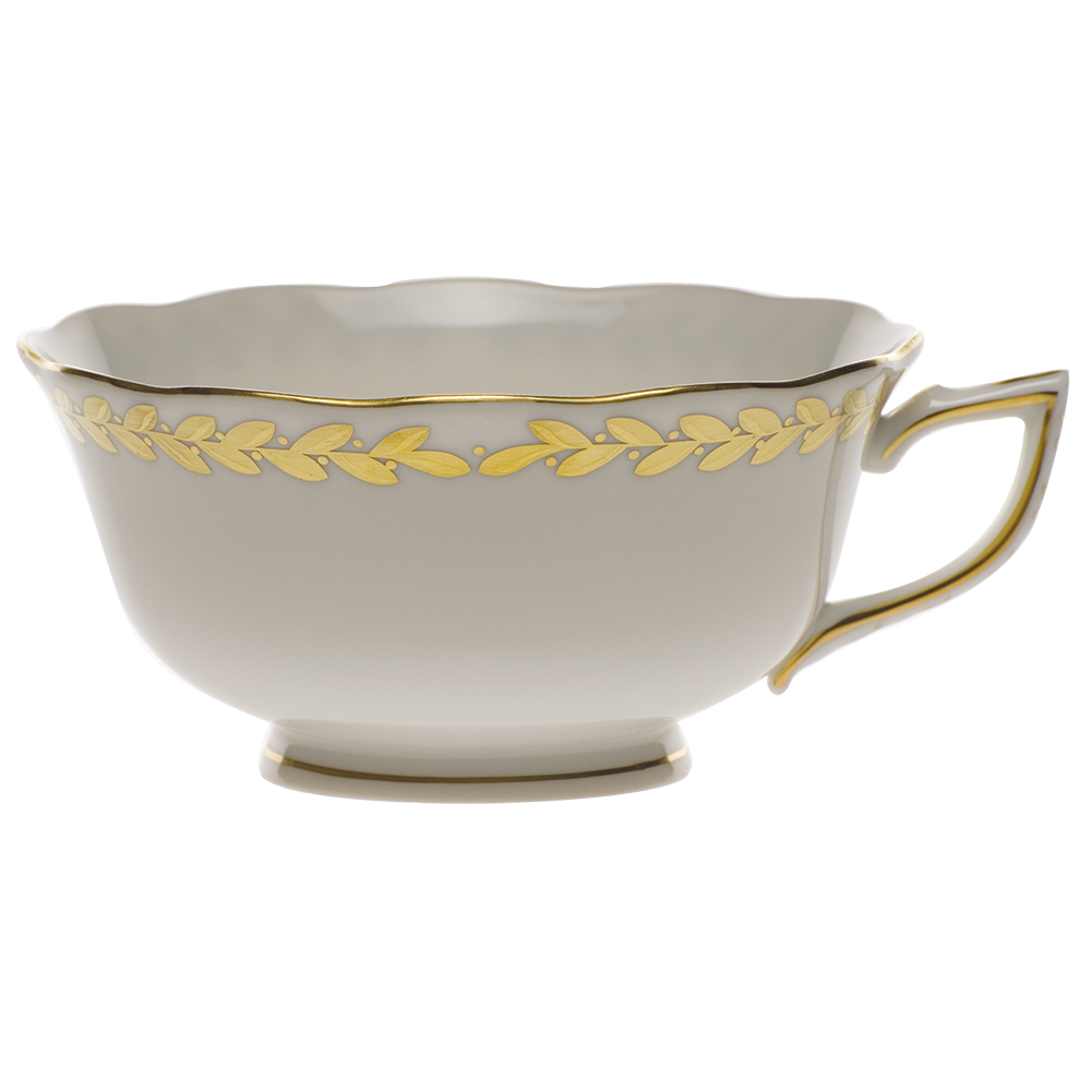 Golden Laurel Tea Cup
