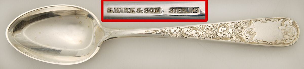 Kirk Stieff Old Maryland Engraved Sterling Silver Flatware by Piece