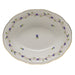 Herend Blue Garland Oval Veg Dish  10"l X 8"w