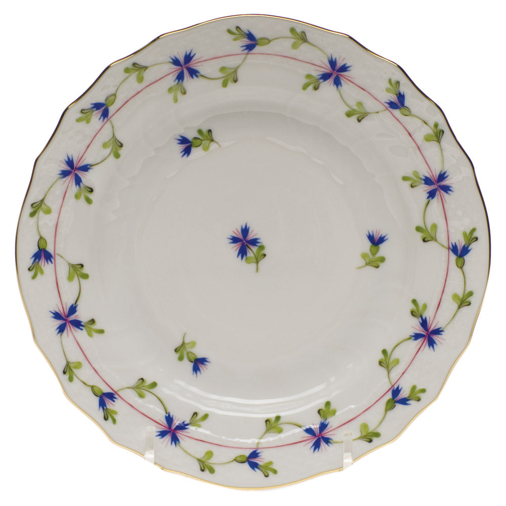 Herend Blue Garland Bread And Butter Plate 6"d