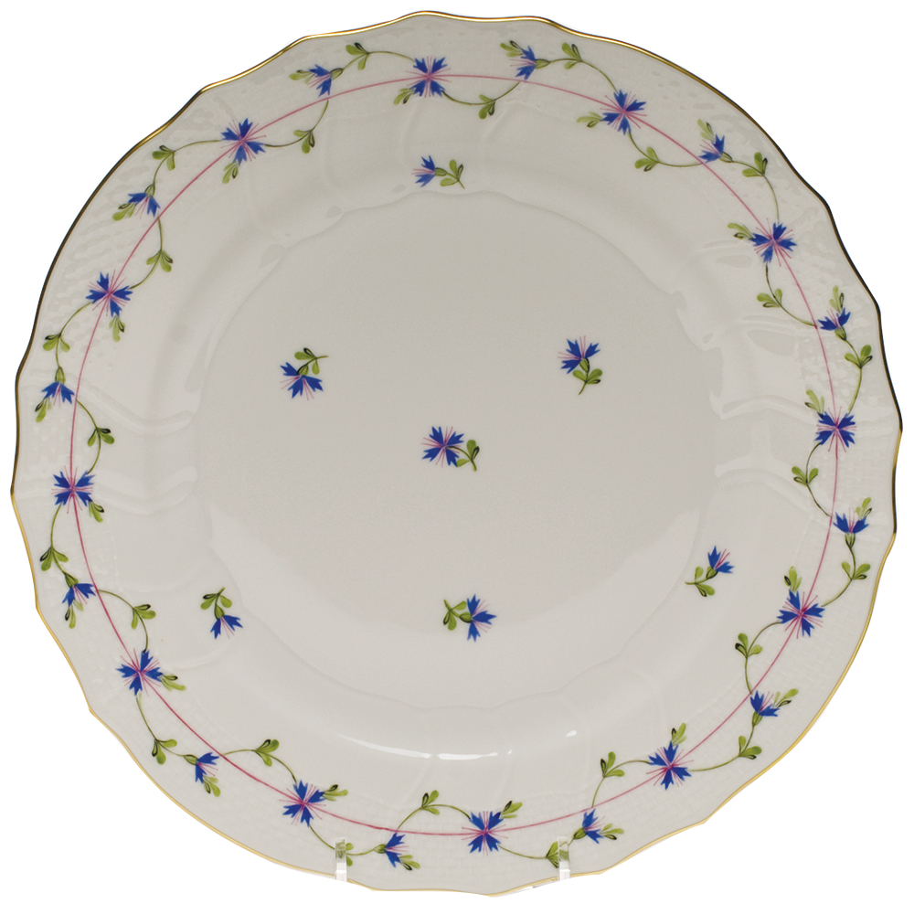 Blue Garland Dinner Plate