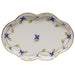 Herend Blue Garland Small Scalloped Tray  5.5"l