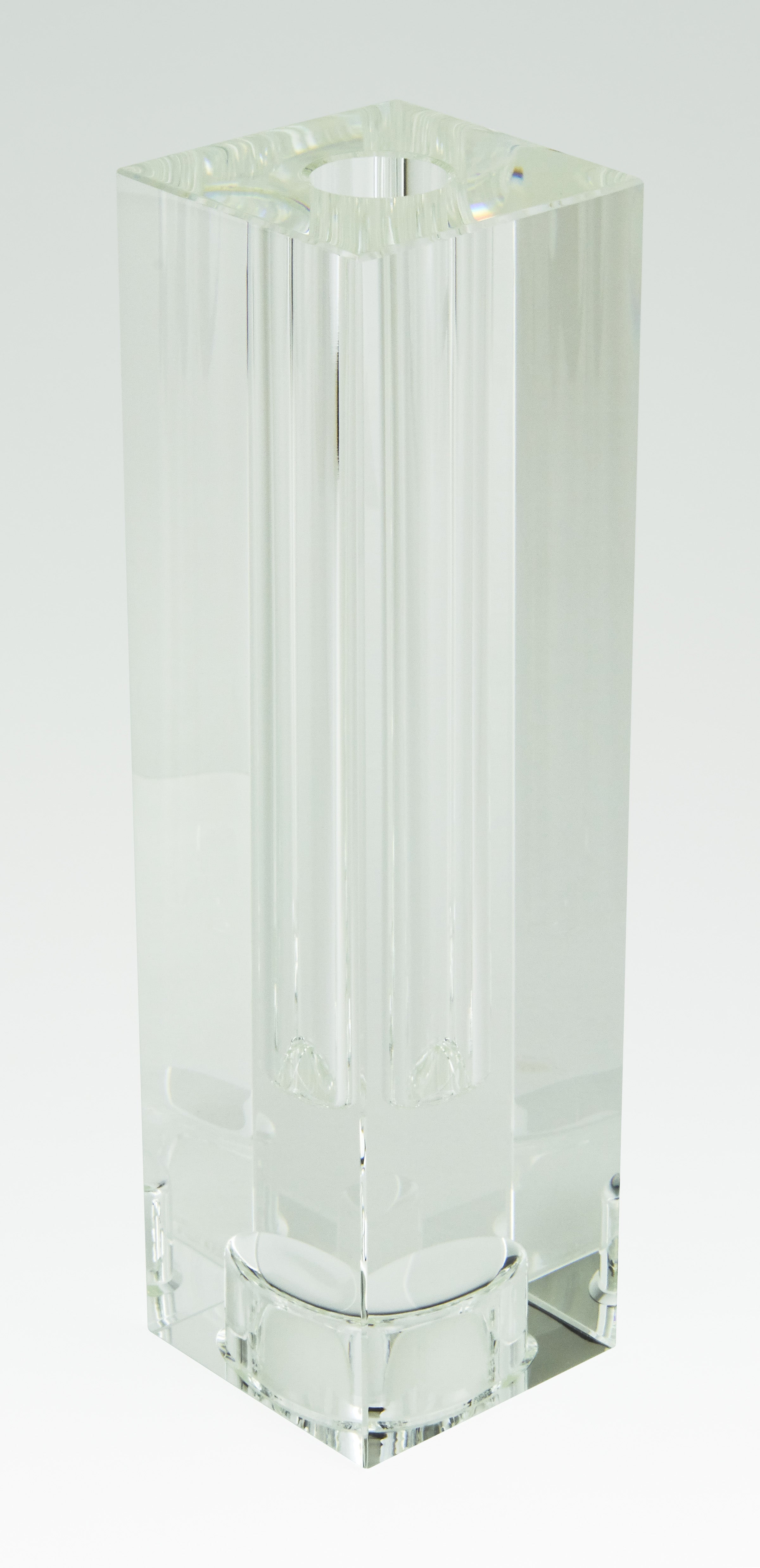 Crystal Glass Bud Vase / Tealite Md.