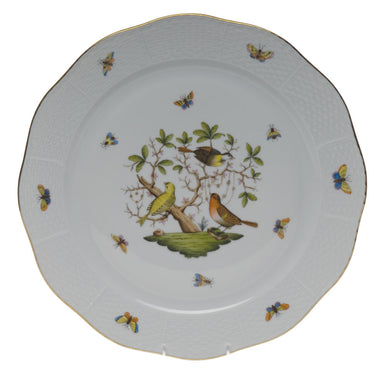 Herend Rothschild Bird Round Platter  13.75"d