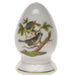 Herend Rothschild Bird Pepper Shaker Single Hole  2.5"h