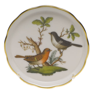 Herend Rothschild Bird Coaster - Motif 05 4"d