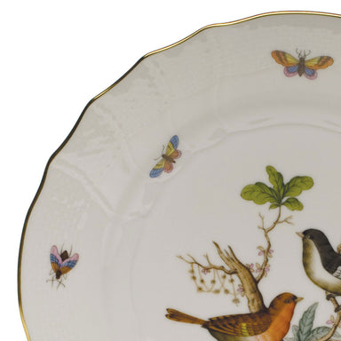 Herend Rothschild Bird Cov Bouillon Lid Only W/rose