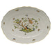 Herend Rothschild Bird Platter  17"l X 12.5"w