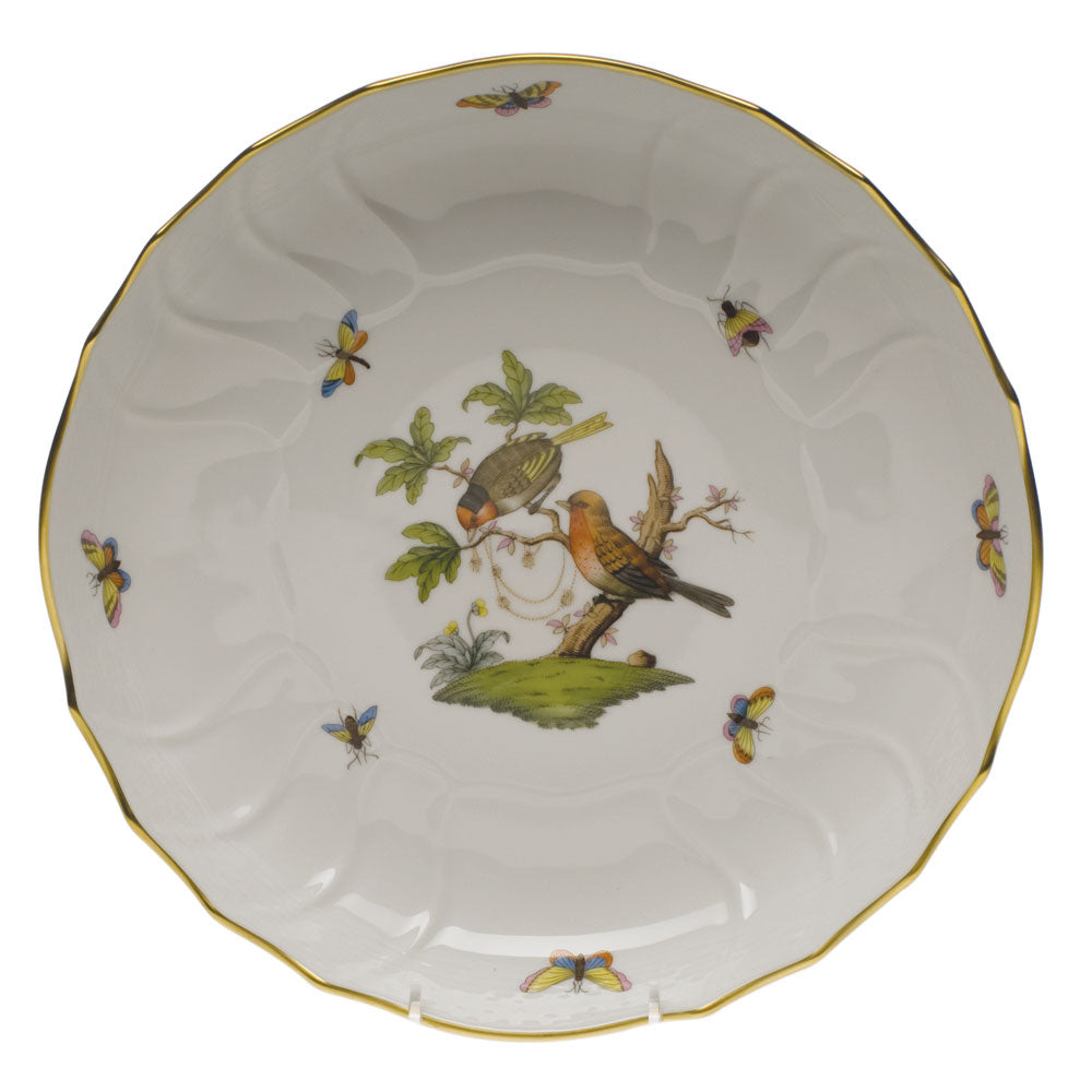 Herend Rothschild Bird Open Veg Bowl  10.5"d