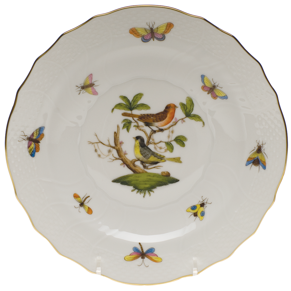 Rothschild Bird Salad Plate - Motif 03 7.5"d