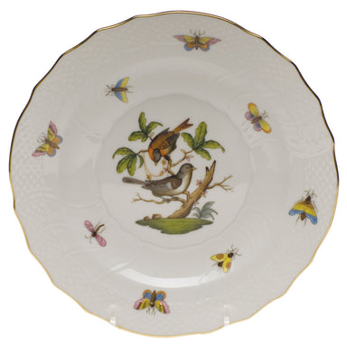 Herend Rothschild Bird Salad Plate - Motif 04 7.5"d