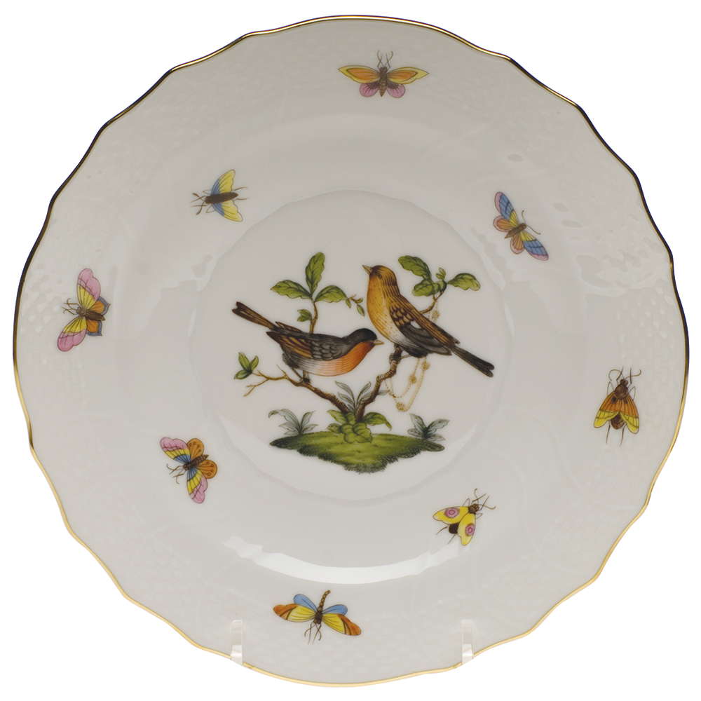 Rothschild Bird Salad Plate - Motif 09 7.5"d