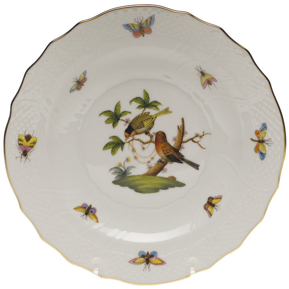 Rothschild Bird Salad Plate - Motif 10 7.5"d