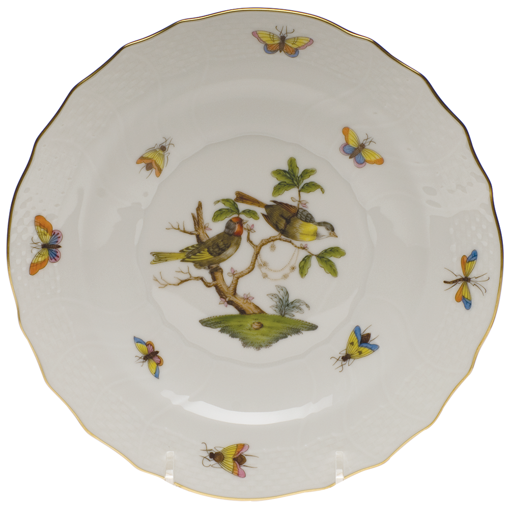 Rothschild Bird Salad Plate - Motif 11 7.5"d