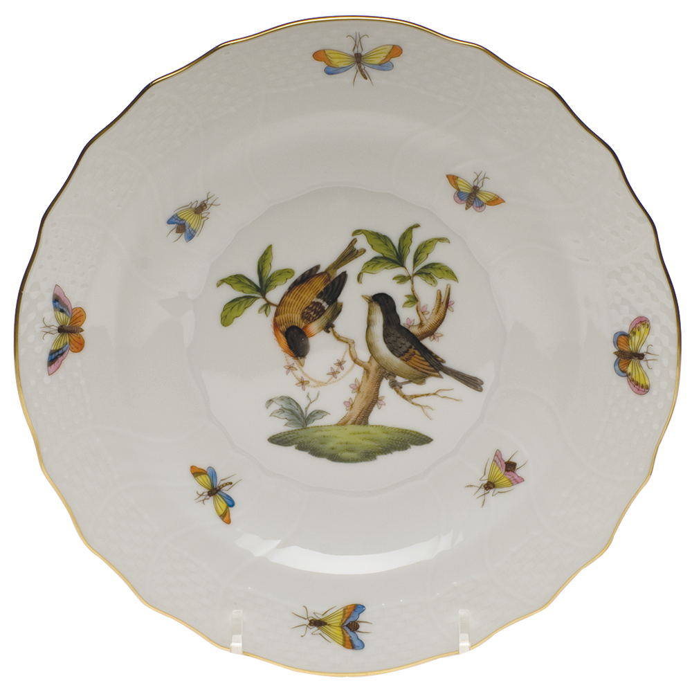 Rothschild Bird Salad Plate - Motif 12 7.5"d