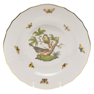 Herend Rothschild Bird Dessert Plate - Motif 02 8.25"d