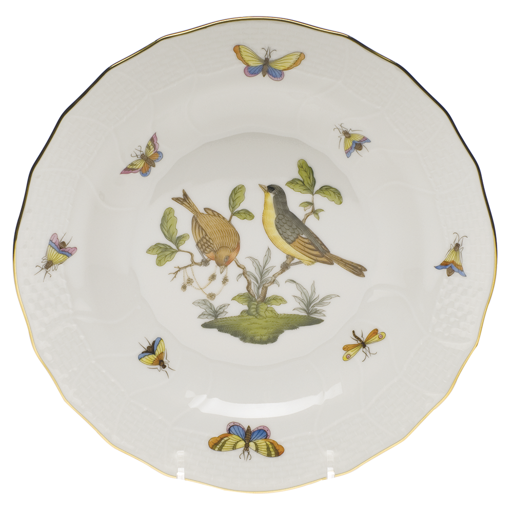 Rothschild Bird Dessert Plate - Motif 07 8.25"d