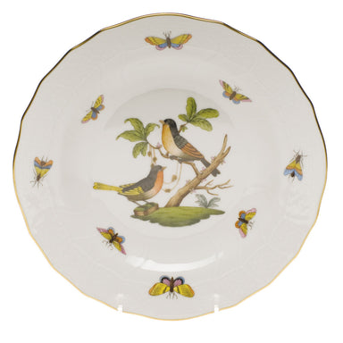 Herend Rothschild Bird Dessert Plate - Motif 08 8.25"d