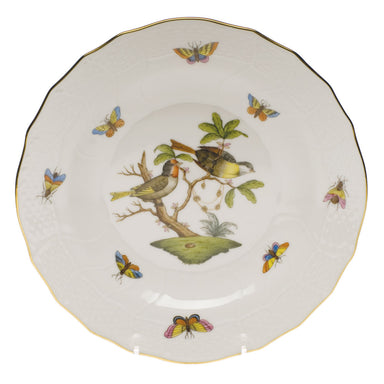 Herend Rothschild Bird Dessert Plate - Motif 11 8.25"d