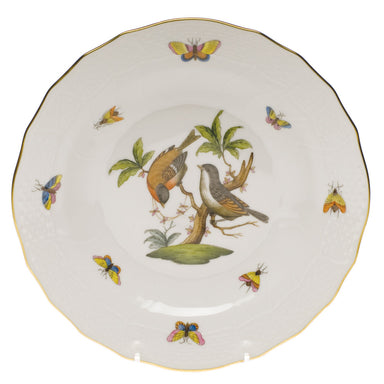 Herend Rothschild Bird Dessert Plate - Motif 12 8.25"d