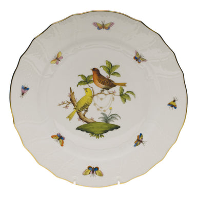 Herend Rothschild Bird Dinner Plate - Motif 06 10.5"d