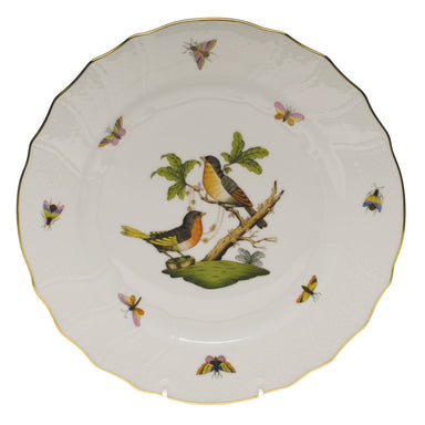 Herend Rothschild Bird Dinner Plate - Motif 08 10.5"d