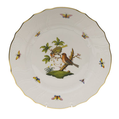 Herend Rothschild Bird Dinner Plate - Motif 10 10.5"d