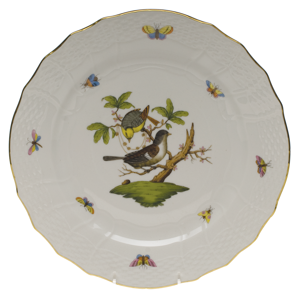 Rothschild Bird Service Plate - Motif 01 11"d