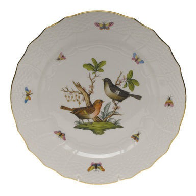 Herend Rothschild Bird Service Plate - Motif 05 11"d