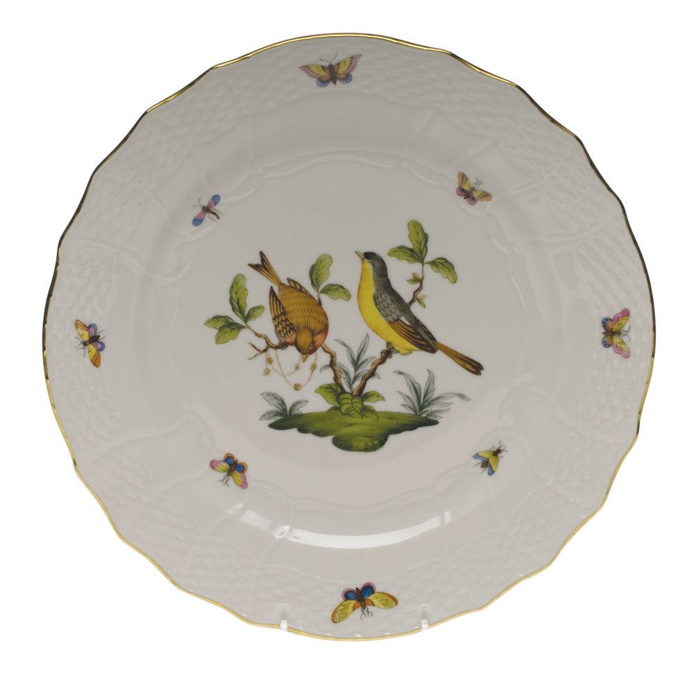 Herend Rothschild Bird Service Plate - Motif 07 11"d