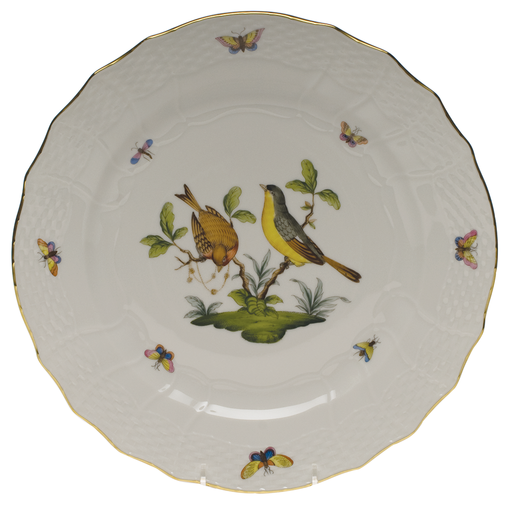 Rothschild Bird Service Plate - Motif 07 11"d