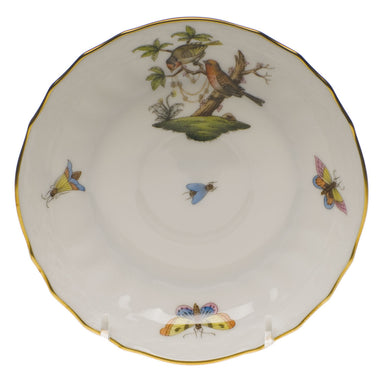 Herend Rothschild Bird Canton Saucer - Motif 10 5.5"d