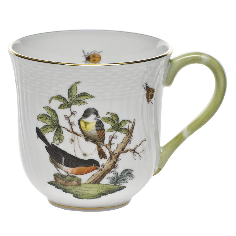 Rothschild Bird Mug - Motif 02 (10 Oz) 3.5"h