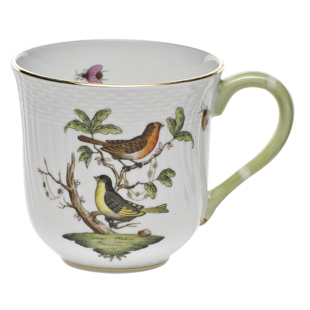 Rothschild Bird Mug - Motif 03 (10 Oz) 3.5"h