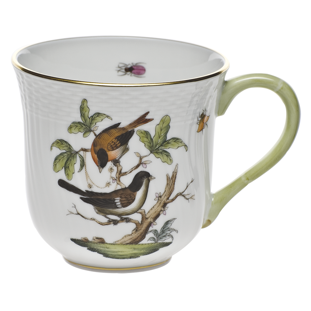 Rothschild Bird Mug - Motif 04 (10 Oz) 3.5"h