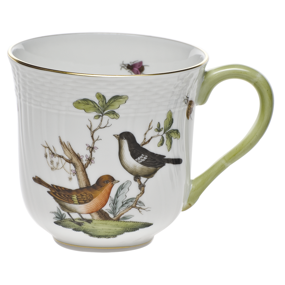 Rothschild Bird Mug - Motif 05 (10 Oz) 3.5"h