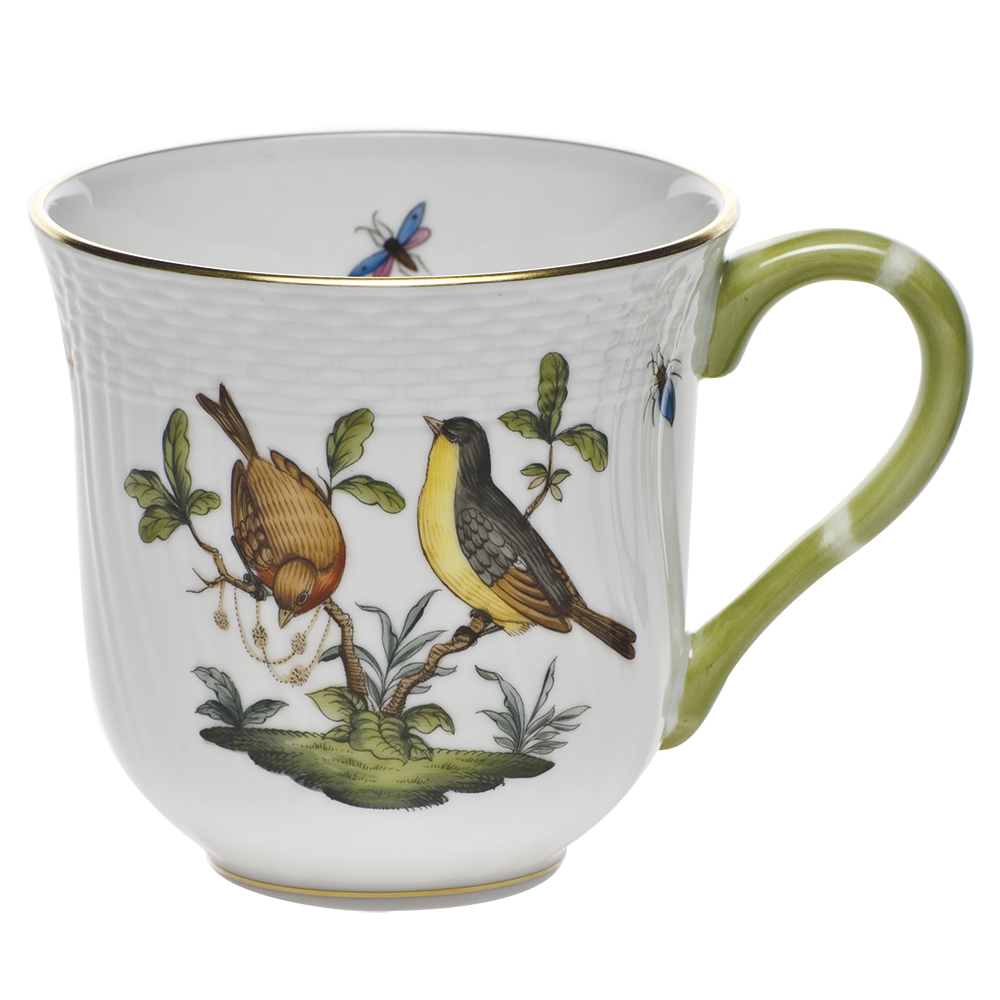 Rothschild Bird Mug - Motif 07 (10 Oz) 3.5"h