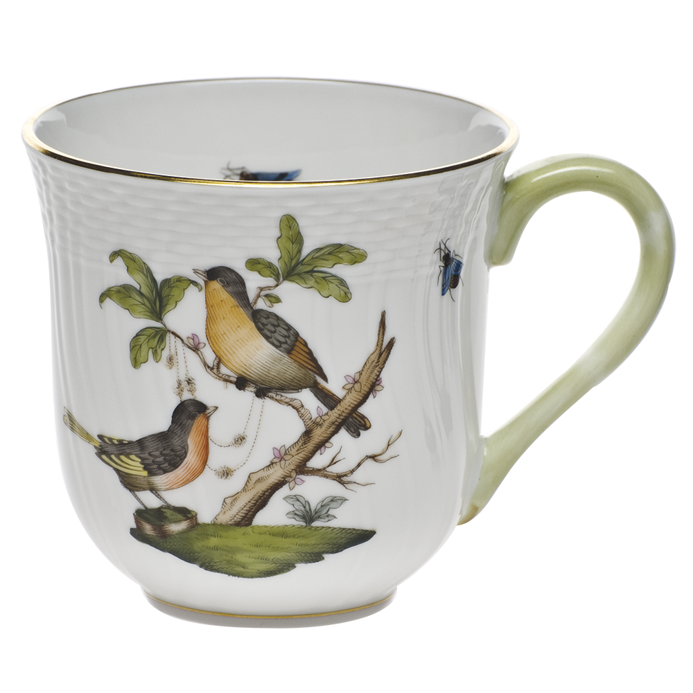 Rothschild Bird Mug - Motif 08 (10 Oz) 3.5"h