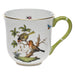 Herend Rothschild Bird Mug - Motif 10 (10 Oz) 3.5"h