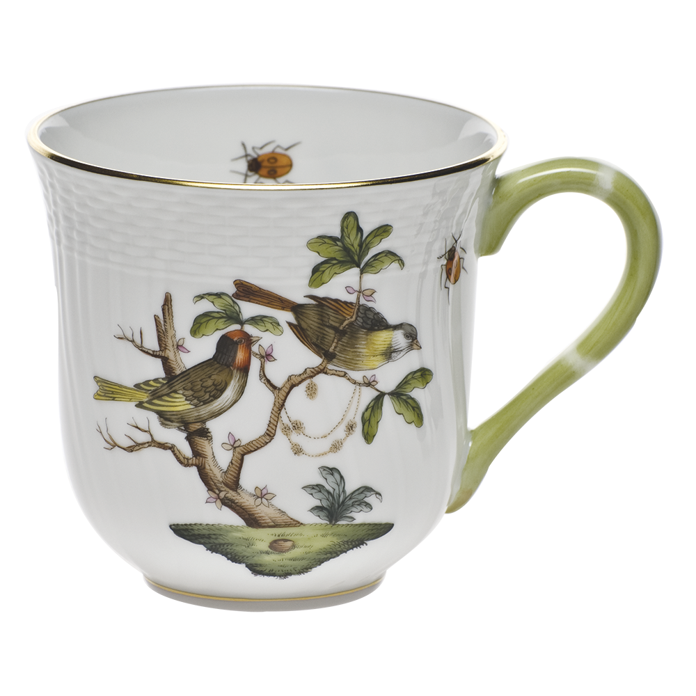 Rothschild Bird Mug - Motif 11 (10 Oz) 3.5"h