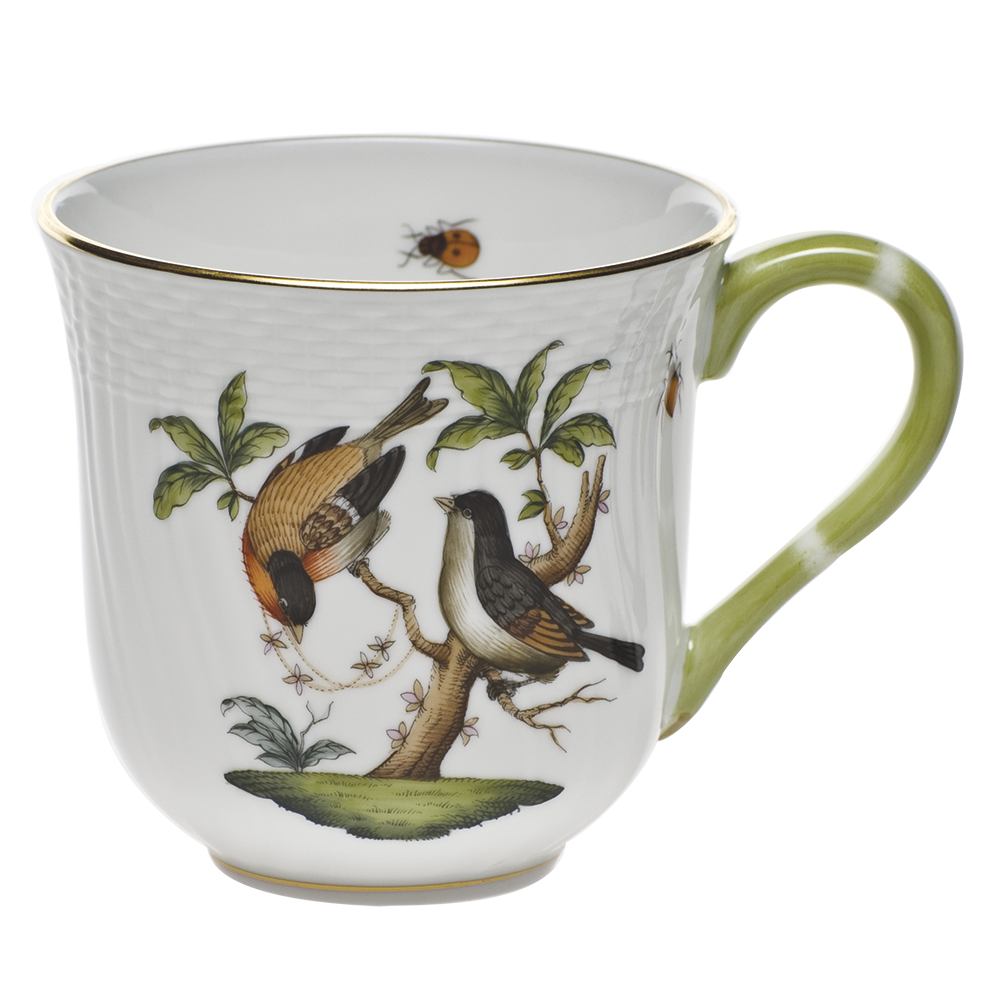 Rothschild Bird Mug - Motif 12 (10 Oz) 3.5"h