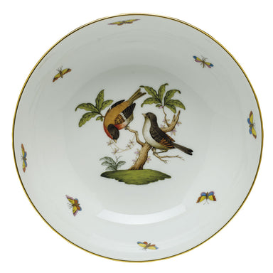 Herend Rothschild Bird Medium Bowl 9.5"d