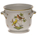 Herend Rothschild Bird Medium Cachepot 6.5"h X 7.75"d